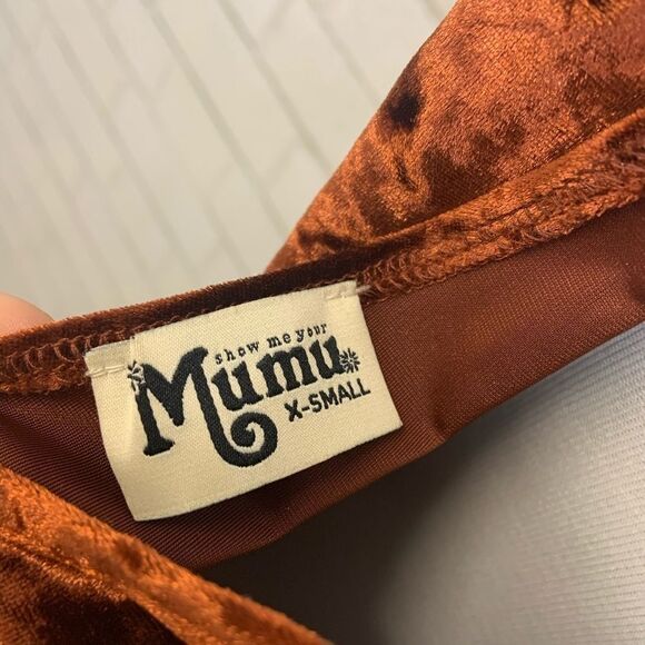 Show Me Your Mumu Velvet Mini Dress - Picture 7 of 8